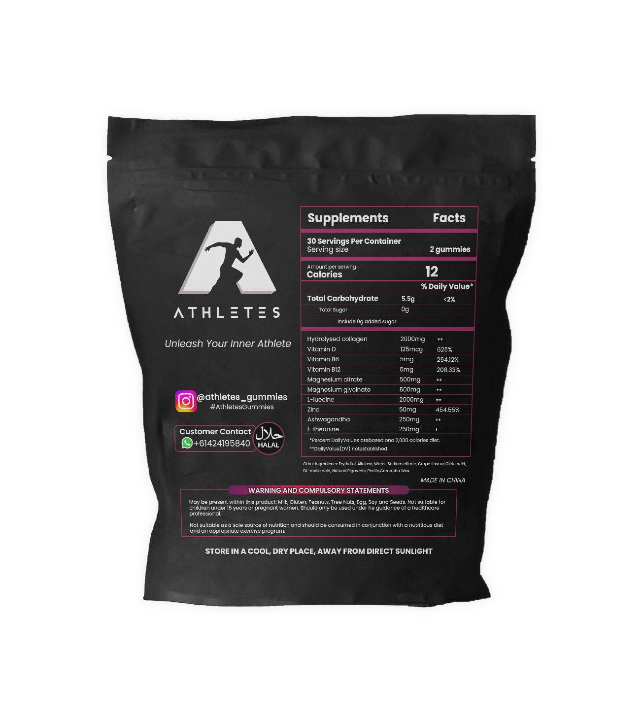 (C) Recovery Gummies