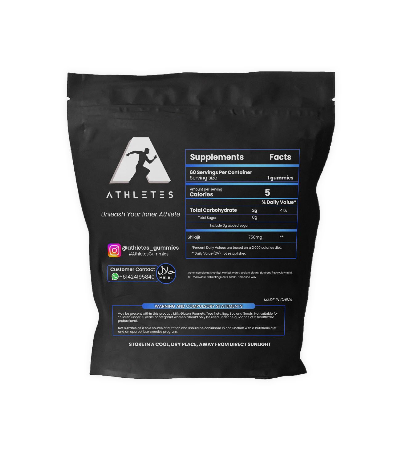 (D) Shilajit Gummies